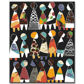 Painting by Numbers Abstract Multicultural Unity